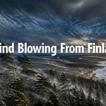 wind blowing from finland