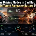 do the driving modes in cadillac lyriq offer different ranges or battery usages?