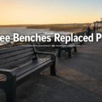 kilkee benches replaced plastic
