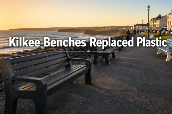 kilkee benches replaced plastic