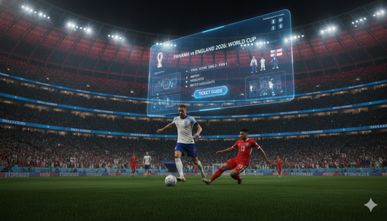 Panama vs England 2026: World Cup Score, Highlights, and Ticket Guide