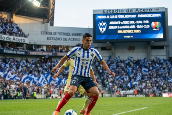 partidos de club de fútbol monterrey