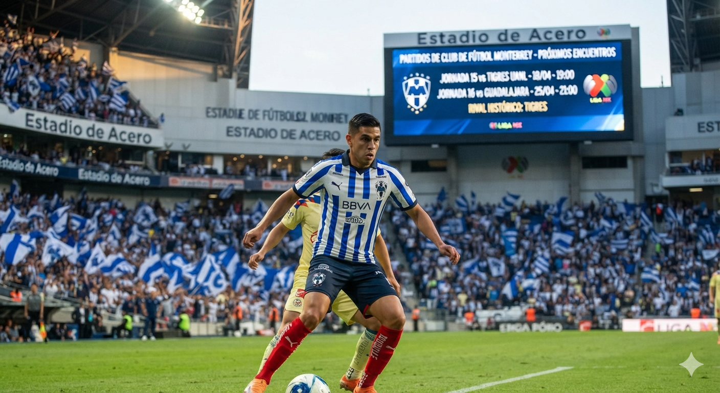 partidos de club de fútbol monterrey