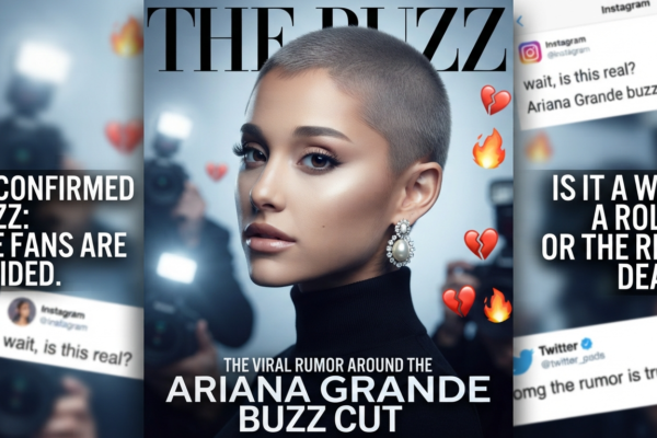 ariana grande buzz cut