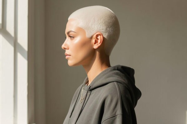 bleach buzz cut